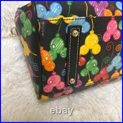 Dooney & Bourke bag Disney theme park limited Mickey balloon pattern Black
