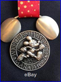 Dopey Challenge All 6 Medals AND 6 SHIRTS 2017 Disney World Marathon Weekend
