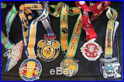 Dopey Challenge All 6 Medals AND 6 SHIRTS 2018 Disney World Marathon Weekend