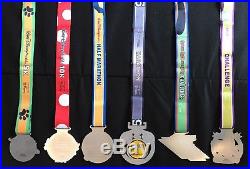 Dopey Challenge All 6 Medals AND 6 SHIRTS 2018 Disney World Marathon Weekend
