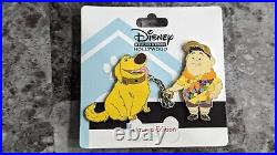 Dsf Dssh Disney Walk In The Park Up Russell Dug Pixar Pin Le 300