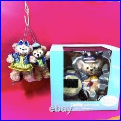 Duffy & Shelly May Plush & Badge Set with Alarm Clock, 10cm Disney Used Duffy & Shelly May Plush & Badge Set with Alarm Clock, 10cm Disney Used