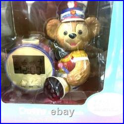 Duffy & Shelly May Plush & Badge Set with Alarm Clock, 10cm Disney Used Duffy & Shelly May Plush & Badge Set with Alarm Clock, 10cm Disney Used