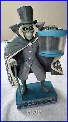 Enesco Jim Shore Haunted Mansion Figurines Doom Buggy & Hatbox Ghost Park Excl