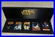 Exclusive Disney World 2005 Star Wars Weekends Jumbo Pin Set Event Logos NEW Le