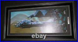 Forbidden Mountain Art Disney Theme Parks Giclee #16/95 Maleficent Castle Crosby
