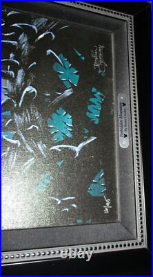 Forbidden Mountain Art Disney Theme Parks Giclee #16/95 Maleficent Castle Crosby