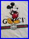 GUCCI DISNEY MICKEY MOUSE BEIGE TSHIRT Size 2 XL SHIRT AUTHENTIC