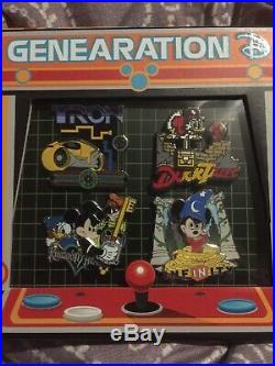 GenEARation D Digital Disney LE 300 Pin Set DuckTales Kingdom Hearts Tron