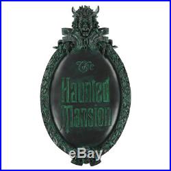 HAUNTED MANSION Disney Theme Park Exclusive Wall Plaque/Sign (3D Sculptured)