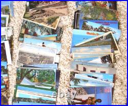 HUGE Large LOT of 304 Vintage FLORIDA POSTCARDS Lots of Variety RPPC Photos