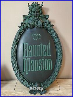 Haunted Mansion Gate Plaque Full-Size Replica Art of Disney Theme Parks