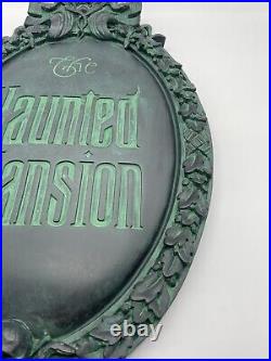 Haunted Mansion Gate Plaque Full-Size Replica Sign Art of Disney Theme Parks