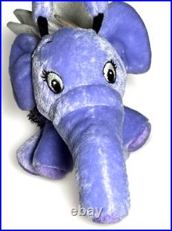 Heffalump Purple Bee Plush Disney Theme Park Edition Winnie The Pooh 9' NWT Rare