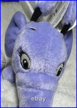 Heffalump Purple Bee Plush Disney Theme Park Edition Winnie The Pooh 9' NWT Rare