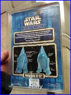 Holographic R2 D2 Disney Build A Droid Factory Star Wars theme park exclusive