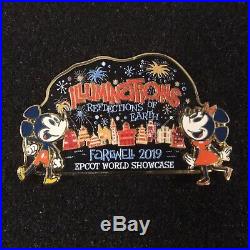 Illuminations Farewell Cast Member Exclusive Disney Pin LE 500 WDW Epcot