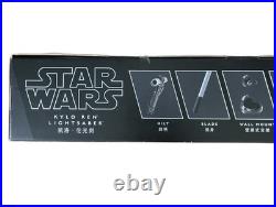 In Box Star Wars Kylo Ren Lightsaber Last Jedi Disney Theme Park Collectable