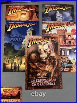 Indiana JonesT DISNEY RESORTS Theme Park Exclusive Collectibles Disneyana Set