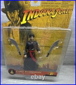 Indiana Jones 4.5 Action Figure 2003 Disney Theme Park Exclusive Set of 5 Pcs