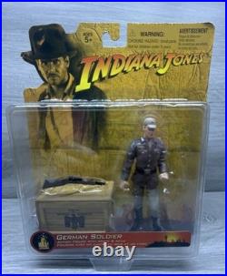 Indiana Jones 4.5 Action Figure 2003 Disney Theme Park Exclusive Set of 5 Pcs