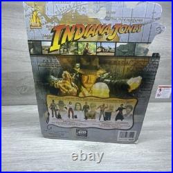 Indiana Jones 4.5 Action Figure 2003 Disney Theme Park Exclusive Set of 5 Pcs