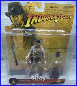 Indiana Jones 4.5 Action Figure 2003 Disney Theme Park Exclusive Set of 5 Pcs