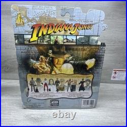 Indiana Jones 4.5 Action Figure 2003 Disney Theme Park Exclusive Set of 5 Pcs