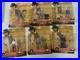 Indiana Jones 4.5 Action Figure 2003 Disney Theme Park Exclusive Set of 6 Pcs