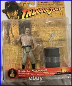 Indiana Jones 4.5 Action Figure 2003 Disney Theme Park Exclusive Set of 6 Pcs