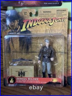 Indiana Jones 4.5 Action Figure 2003 Disney Theme Park Exclusive Set of 6 Pcs