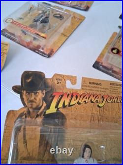 Indiana Jones 4.5 Action Figures, 2003 Disney Theme Park Exclusive Set of 6 New