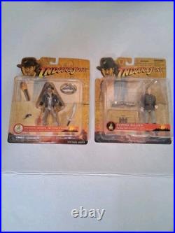 Indiana Jones 4.5 Action Figures, 2003 Disney Theme Park Exclusive Set of 6 New