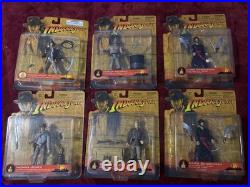 Indiana Jones Disney Theme Park Action Figures Exclusive Set of 6