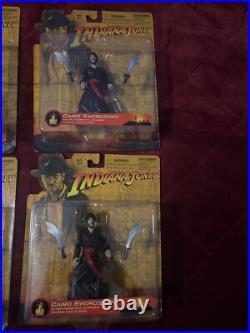 Indiana Jones Disney Theme Park Action Figures Exclusive Set of 6