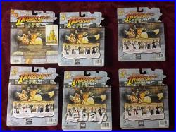 Indiana Jones Disney Theme Park Action Figures Exclusive Set of 6