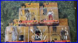 Indiana Jones Disney Theme Park EXCLUSIVE Action Figures Set of 5 OOP RARE