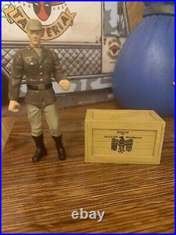Indiana Jones Disney Theme Park GERMAN SOLDIER 2003 Figure WITHDRAWN With Crate