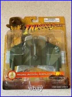 Indiana Jones Micro Action Flying Wing Airplane Disney Theme Park Exclusive MINT