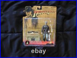 Indiana jones 2003 disney theme park german solder with crate