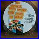 It’s A Small World Disney Theme Park Ride Collector Snack Bread Plate