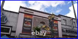 JURASSIC PARK/WORLD Universal Studios Theme Park Prop Sign from Tribute Store JURASSIC PARK/WORLD Universal Studios Theme Park Prop Sign from Tribute Store
