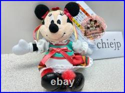 Japan Tokyo Disney Sea 25th Mickey Minnie Plush Charm Complete Set 8 Theme