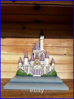 Jim Shore Disney Princess Love Theme Castle Display w Base Enesco 4015342 No Box