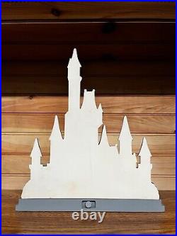 Jim Shore Disney Princess Love Theme Castle Display w Base Enesco 4015342 No Box
