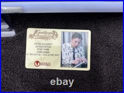 Katee Sackhoff Autographed Disney Theme Park Exclusive The Mandalorian Darksaber