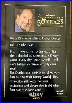 LE 750 Dumbo Ears Disney Pin 50 Years of Disney Theme Parks WDW Pin 50414