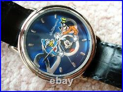 LE New WALT DISNEY WORLD YR. 2000 MICKEY MOUSE MULTI-CHARACTERS WATCH + DISPLAY
