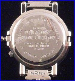 Limited Ed Disney Theme Parks Nightmare Before Christmas Jack Flip Face Watch