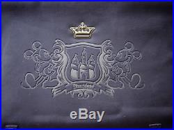 Large Disney Pin Trading Bag 1955 Disneyland Logo Bag Faux Leather New